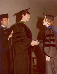 Dr. Szachowicz at Graduation